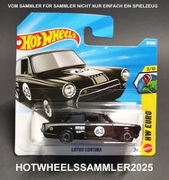 "Hot Wheels \"Lotus Cortina\" Farbe Schwarz HW Euro JJL16-N521 OVP UngeÖFfnet Neu"