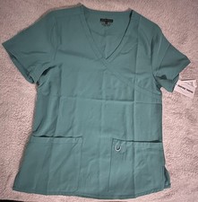 Women s Teal Green V Neck and Jogger Scrub set, Size Small, New with Tags