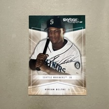 ADRIAN BELTRE 2005 Skybox Autographics #49.  MARINERS