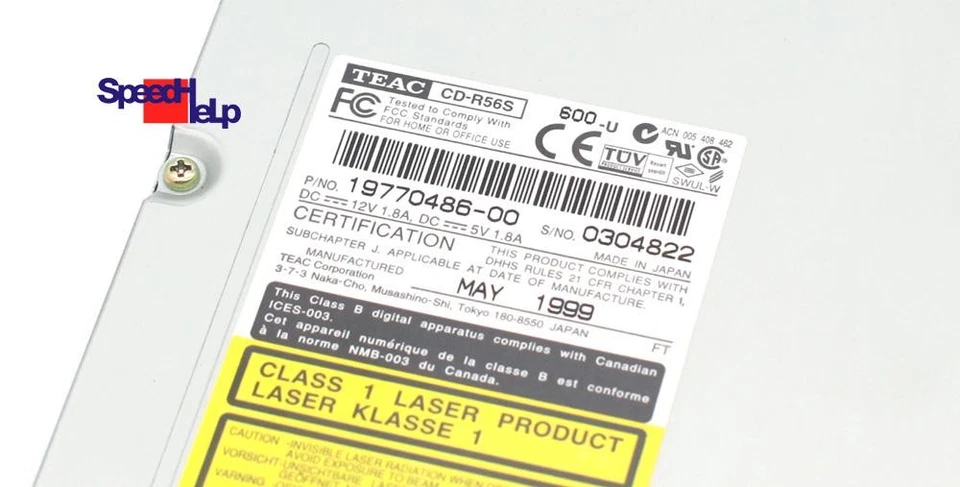 Best Teac CD-R56S CD-RW Burner Recorder Drive SCSI 50-Pin 24x/6x OK! - Image 2 of 3