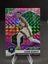 2020-21 Panini Mosaic - NBA Debut Aaron Nesmith #279 Pink Camo Mosaic Prizm (RC)
