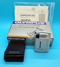 Olympus Pearlcorder L400 w/ Box and Pouch - For Parts or Repair