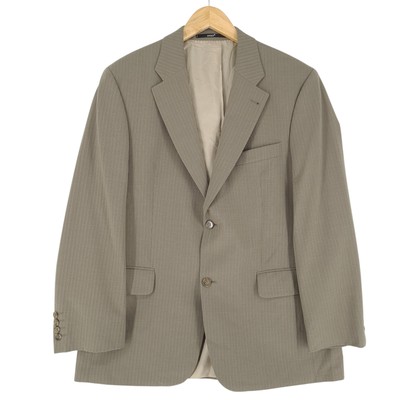 Digel Blazer Jacket Stretch Virgin Wool Beige Oi1 Size EU 50 UK/US 40S