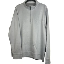 HICKEY FREEMAN Men’s Oversized Regular Fit Quarter Zip Pullover Sweater