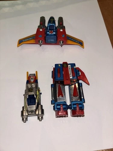 Vintage Takara King Dam 02 Diaclone Lot Action Figure Transformer
