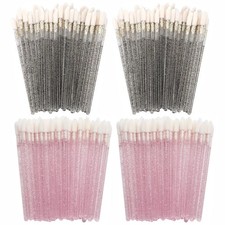 100/300pcs Disposable Lip Brush Makeup Brushes Lipstick Applicator Wands Eyelash