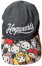 Licensed Harry Potter Hogwarts Adjustable Back Characters Ball Cap Adult OS
