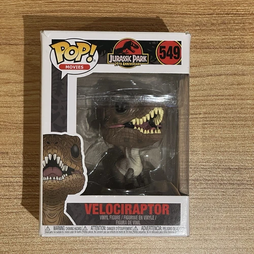 Funko Pop Jurassic Park 25th Anniversary - Velociraptor 549