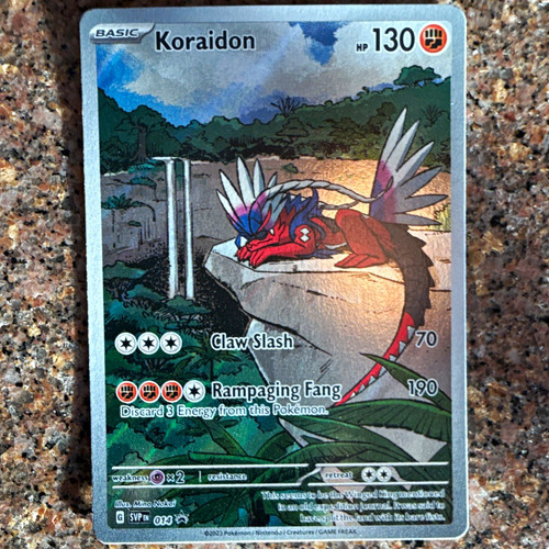 The Pokémon Company Koraidon 014 SV Scarlet & Violet Promo Holo Eng Basic HP130