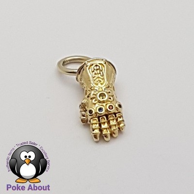Genuine Pandora Shine The Avengers Thanos Infinity Gauntlet Hand Glove 760661C01