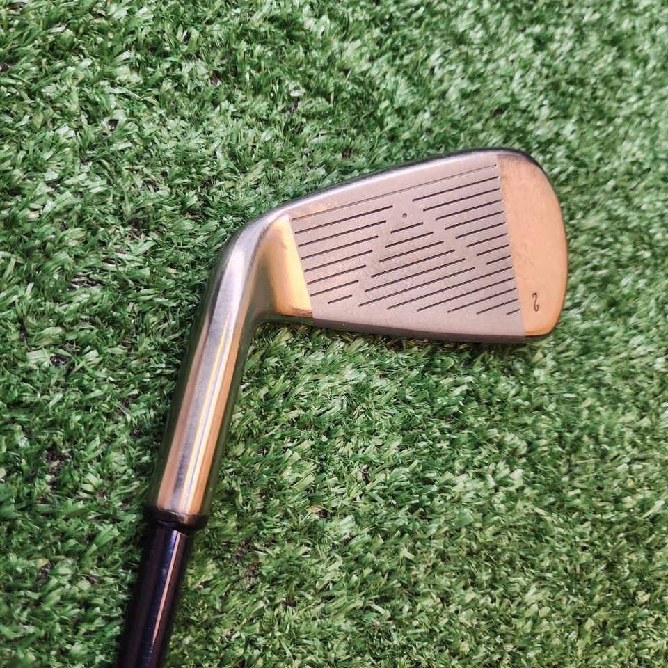 GolfSmith MWD-1000 Pure Titanium Single 2 Iron S Flex Graphite Shaft RH - Image 3 of 4