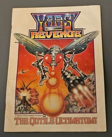 Yars' Revenge +Manual +Comic Atari 2600/7800/2600+/7800+ TESTED WORKS