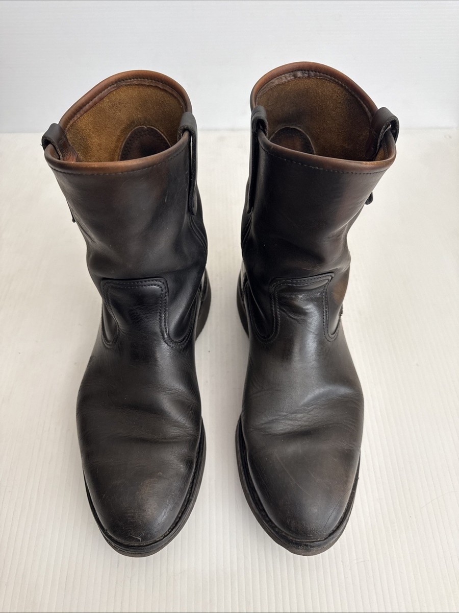 Red Wing Irish Setter 9866 Pecos Pull On Vintage Boots Vibram Sole