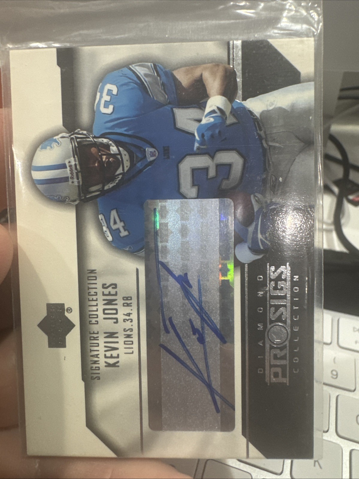 Kevin Jones Upper Deck Diamond Pro Sigs Signature Collection #SCKJ Base