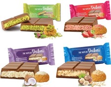 Dubai Chocolate Assorted Milk Choco Bar Pistachio/Coconut/Hazelnut/Strawberry