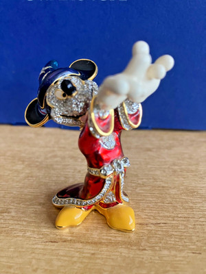 SWAROVSKI - ARRIBAS JEWELLED DISNEY SMALL MICKEY SORCERER - ohne Karton
