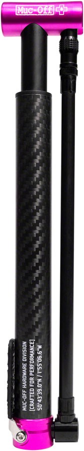 Велосипедный насос Airmach Carbon Bike Pump Muc-Off - Легкое углеродное волокно и алюминий с ЧПУ 12190₽