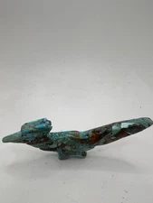 Zuni Roadrunner Fetish - Gloria Chattin-turquoise Composite gifts 4528