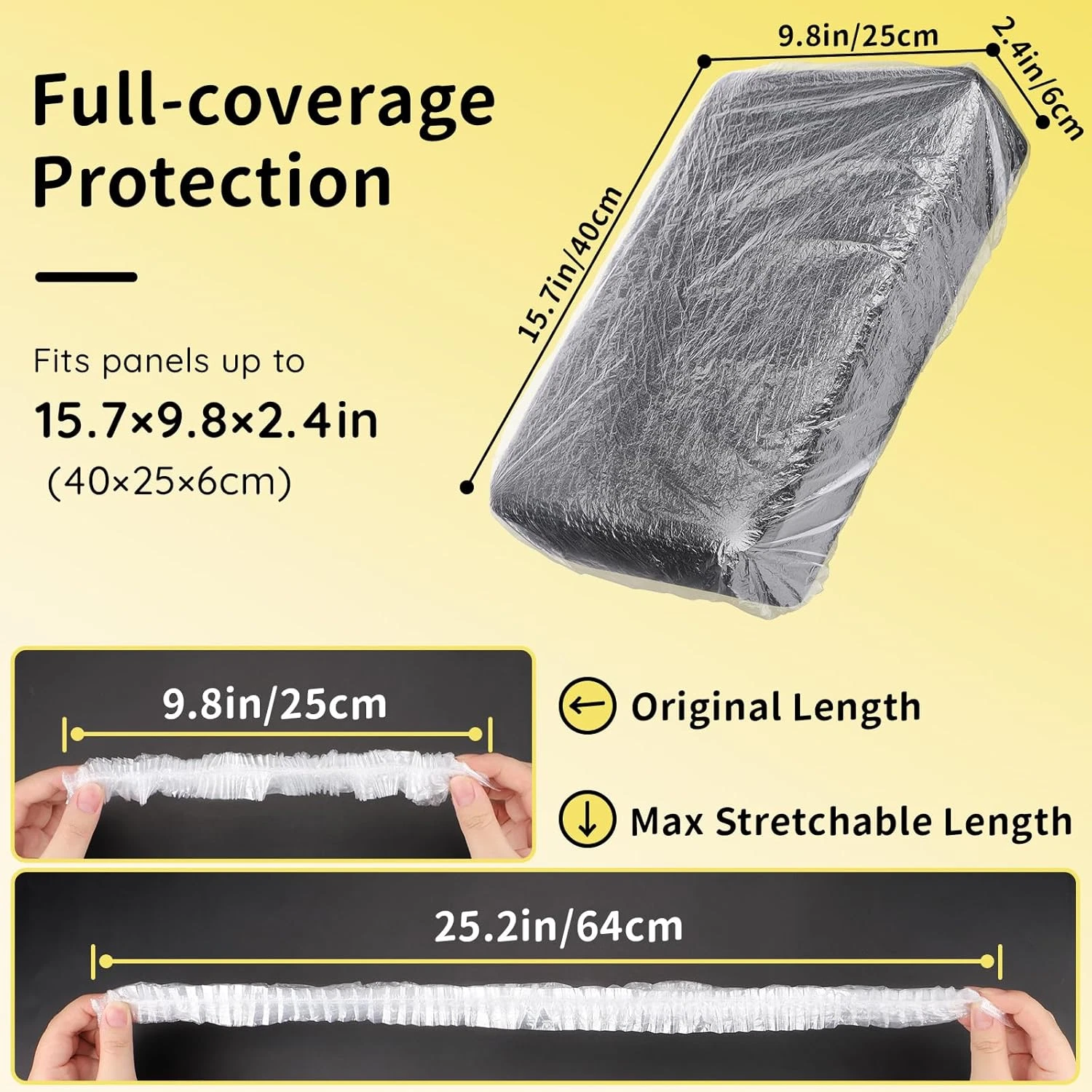 100Pcs Thickened Tattoo Tray Covers Disposable, 2 Pack Extra-Large Tattoo Table image 2