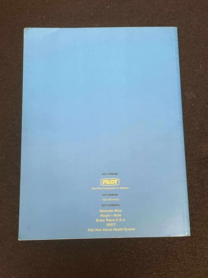 1997 PILOT PEN INTERNATIONAL HOT TENNIS COOL PARTY AT YALE PROGRAM - Image 2 of 2