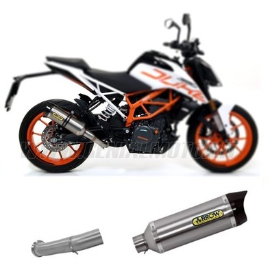 Arrow Anschluss+Racing Street Thunder Alum Auspuff Carb KTM DUKE 390 2017 2020