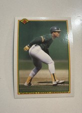 1990 Bowman - Rickey Henderson #457
