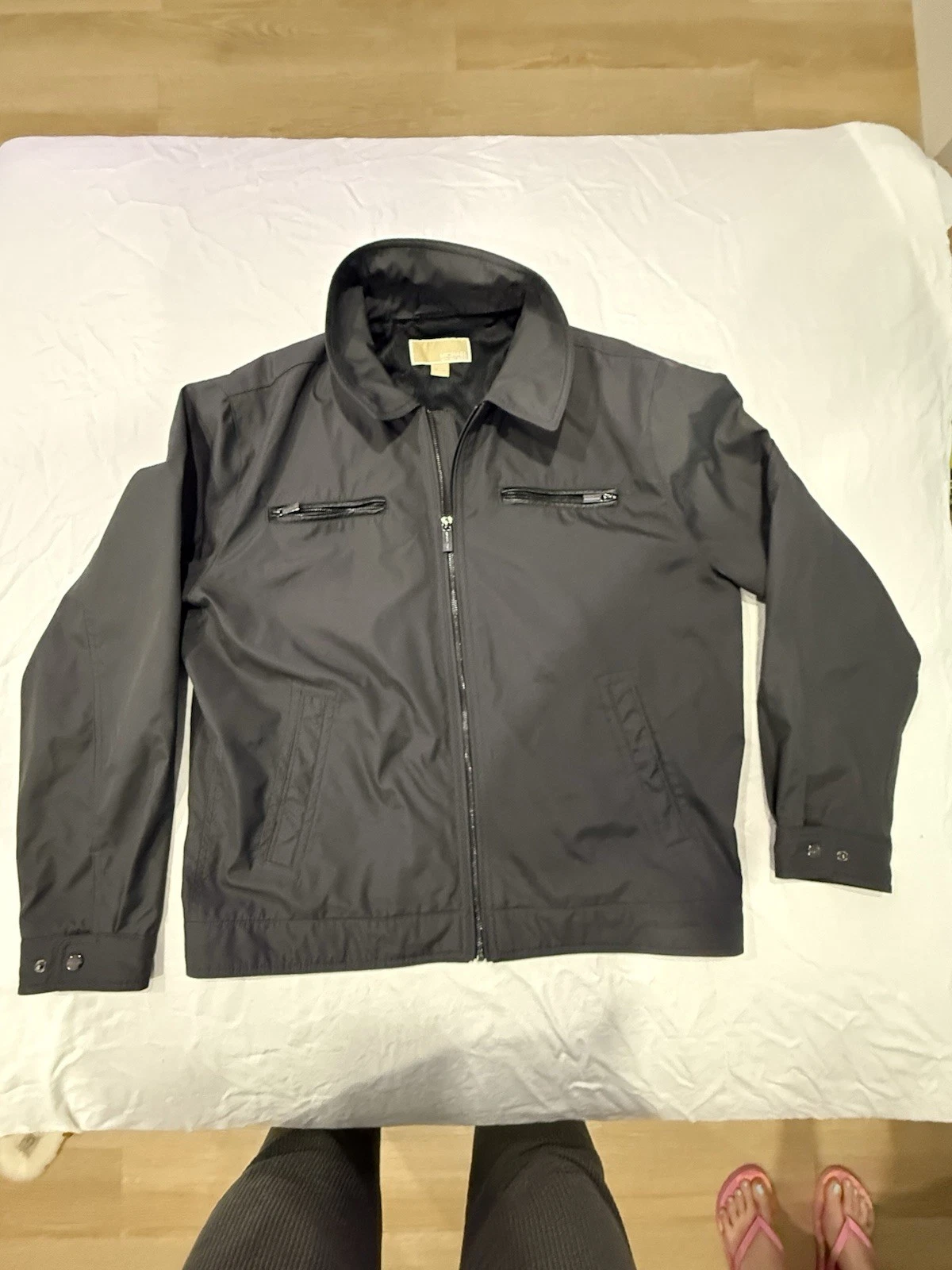 Giacca grande Michael Kors grigio scuro