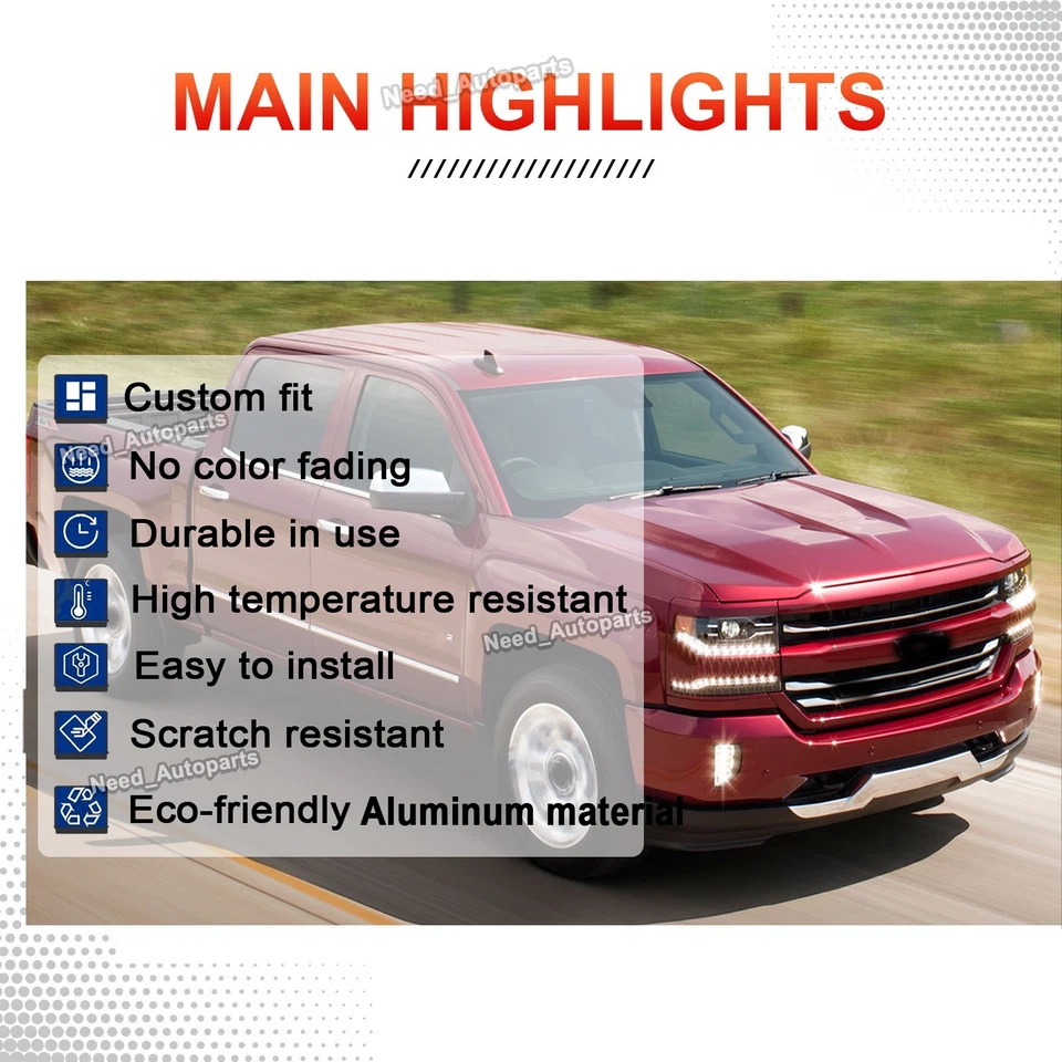 For 2016-2018 Chevrolet Silverado 1500: Panel Hood Primed Foto 3 de 4