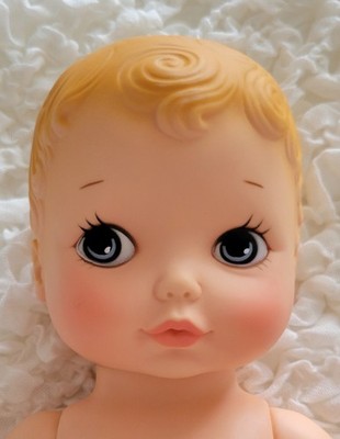 1974 Vogue WASH-A-BYE BABY BATHTUB DOLL- 15  EUC *Gender Neutral*Free USA Ship