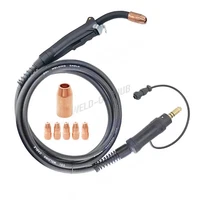10ft MIG GUN Replacement Tweco Fusion 140 180 for ESAB Rebel EMP 205ic 215ic 8p