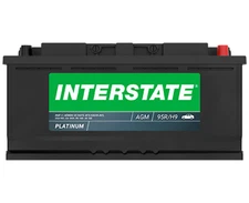 Interstate Batteries 12V 100Ah Group Size H9/95R SLI AGM Automotive Battery