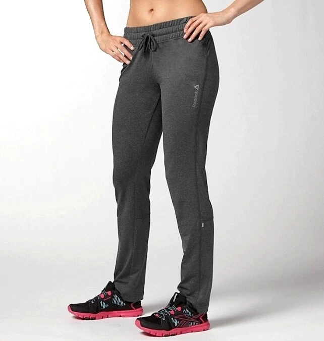 Reebok Crossfit Pant Ladies Skinny Training Jogging Sports Fitness Trousers