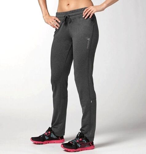 Reebok Crossfit Pant Ladies Skinny Training Jogging Sports Fitness Trousers - Picture 1 of 6