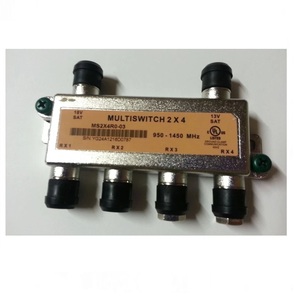 DirecTV Zinwell 2 X 4 Multi-switch 950-1450 Mhz - 1450 Mhz (ms2x4r0-03) - Image 4 of 4