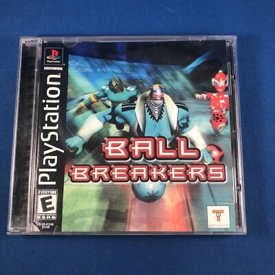 Ball Breakers (Sony Playstation 1) PS1 Complete w/ Manual TESTED Video Game