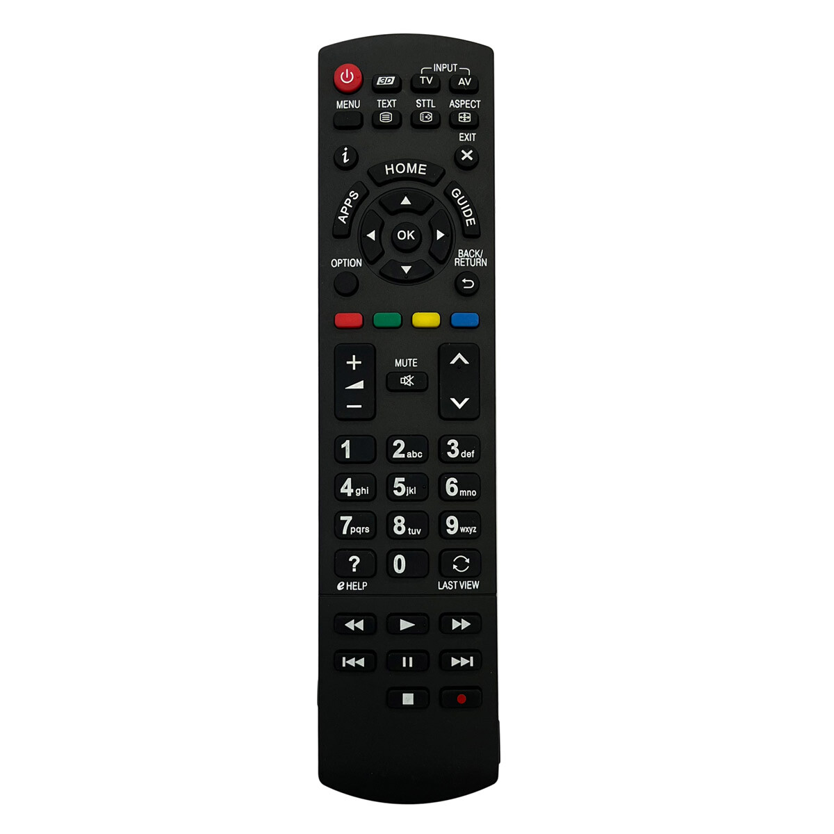 Thumbnail - Ersatz Tv Fernbedienung Für Panasonic Tx47asm655 Fernseher