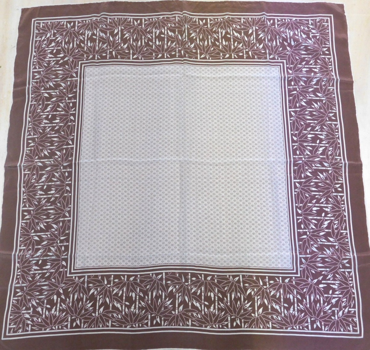 Foulard Vintage 100% Soie Femmes - 86x86cm, Motif Années 80 Multicolore