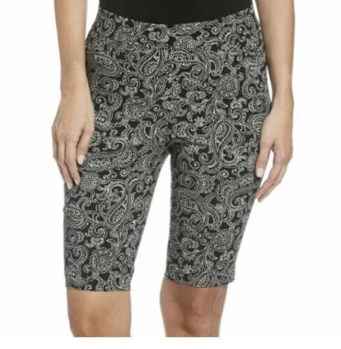 NEW Rafaella Women's Supreme Stretch Pull On Comfort Waist Short BEACH Size 10