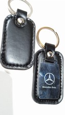 Leather Key Tag Black Key Ring Cute Small Vehicle Key Tag Unisex Gift Car Keyrin