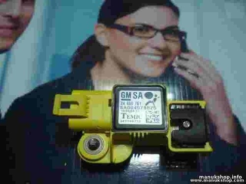 Airbagsensor Airbagsteuergerät Opel Astra H GM SA 24460761 TEMIC 343149712