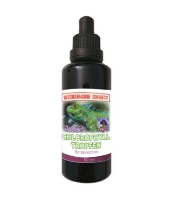 Chlorophyll Tropfen. Robert Franz