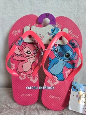 Tongs Disney Stitch & Angel | Taille 38-39 - Photo 1/4