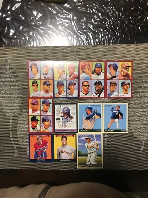 2009 UPPER DECK GOUDEY BASEBALL 11 CARD LOT(DiMAGGIO/PUJOLS/WRIGHT/GRIFFEY/RYAN)