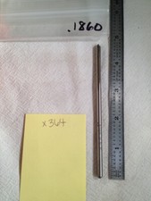1 NEW  533 .1860" CHUCKING REAMER HSS. STRAIGHT FLUTE.  (X364)