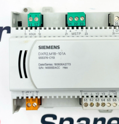 Siemens （シーメンス）　Da SIEMENS DXR2.E18-101B ROOM AUTOMATION STATION 1P S55376-C125
