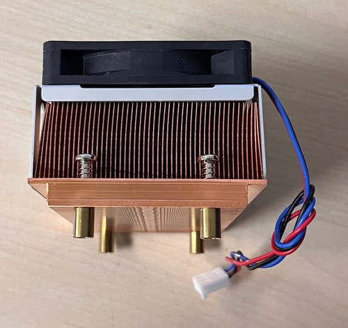 Ventilador de refrigeración de CPU CoolJag 12 V con disipador térmico de cobre - Imagen 2 de 5