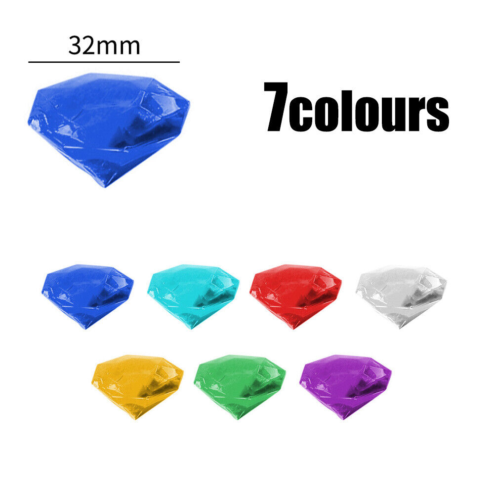 Sonic Chaos Emeralds Gems - Set of 7 - in a Bag