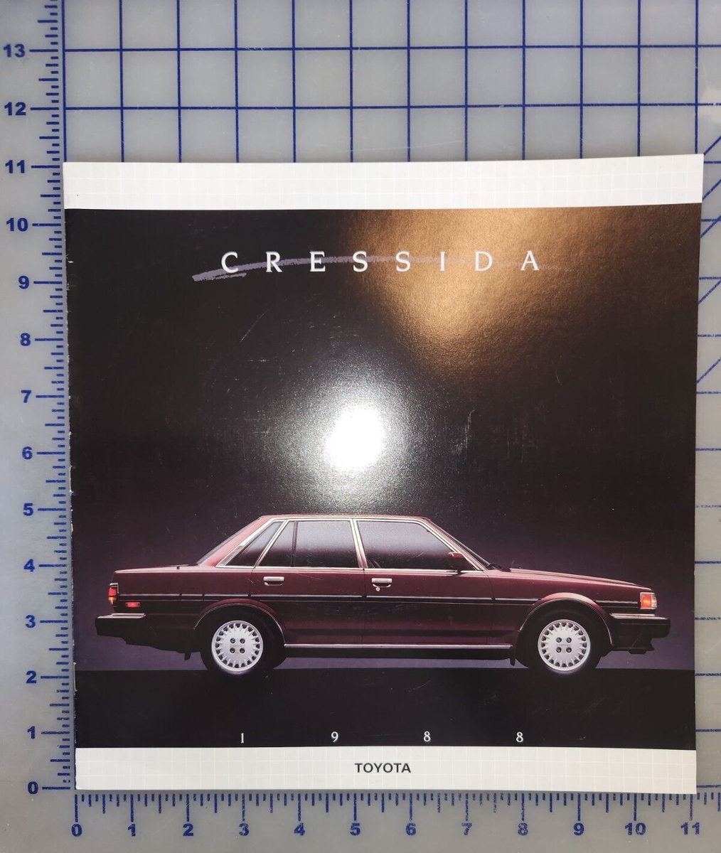 クリスページ 1988 Toyota Cressida Brochure Original | eBay