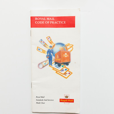 Royal Mail Code of Practice Booklet 1991