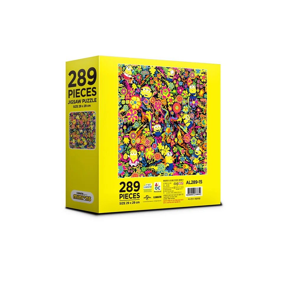 Rompecabezas Minions Waggle1 289 Piezas para Adultos Niños Aprendizaje Educación Juego Foto 3 de 4